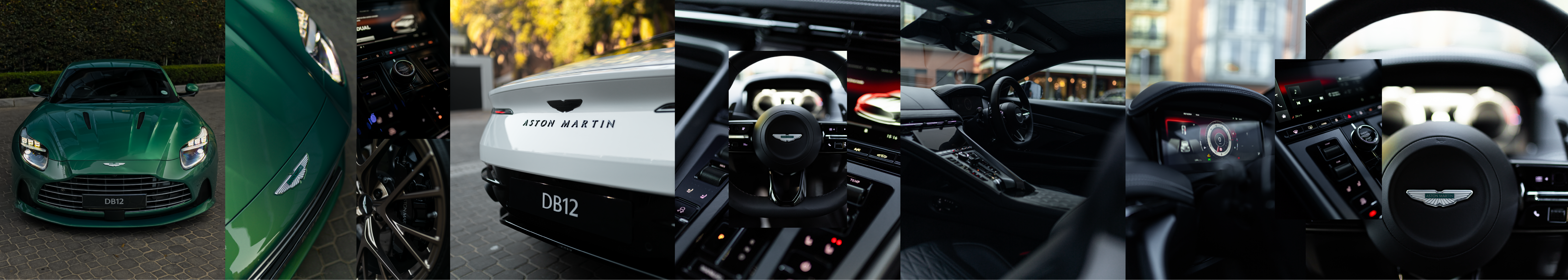 Aston Martin Instagram collage